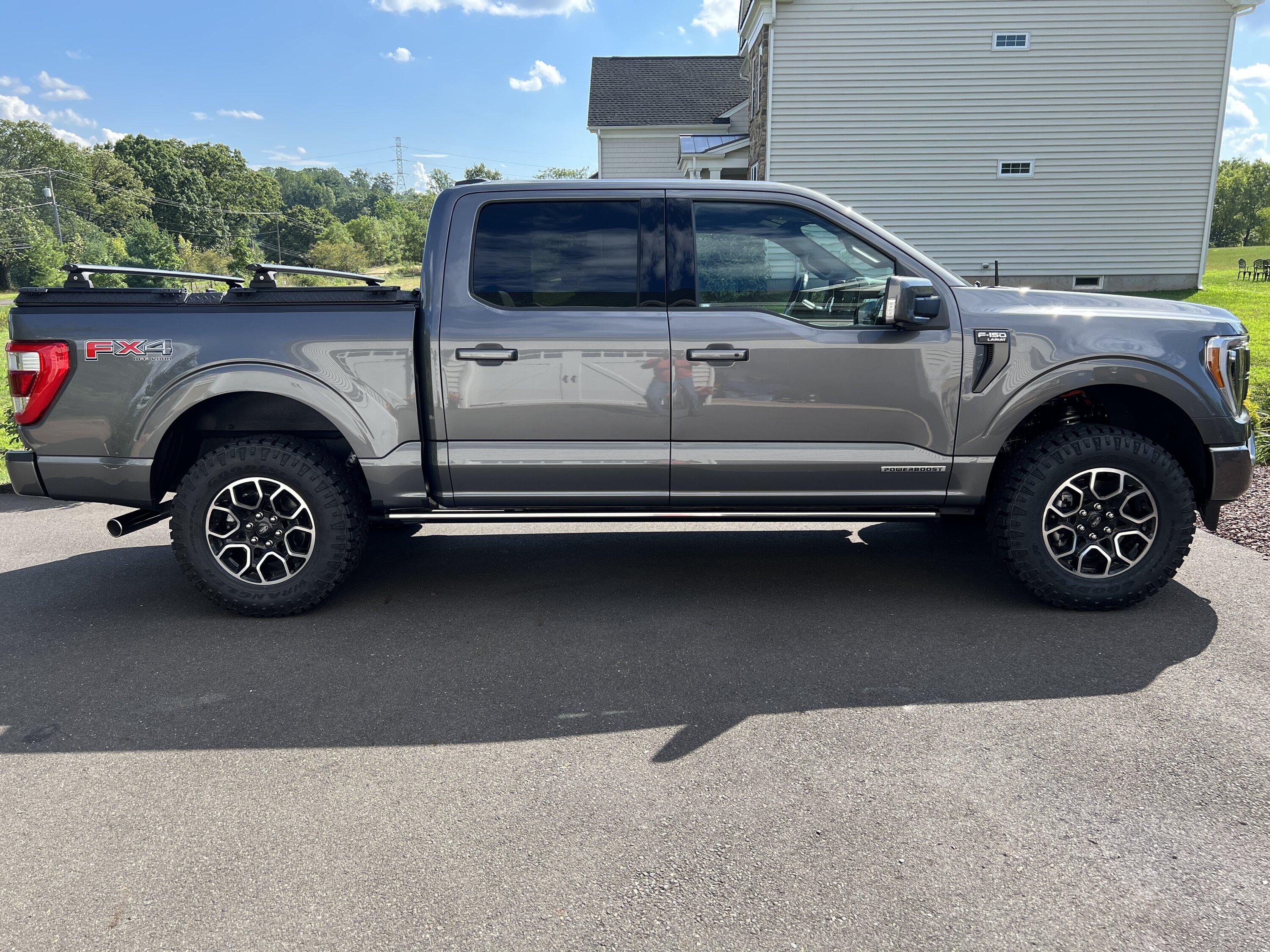 Ford F-150 Good Deal on Duratracs Leveled 2022 PB.JPG