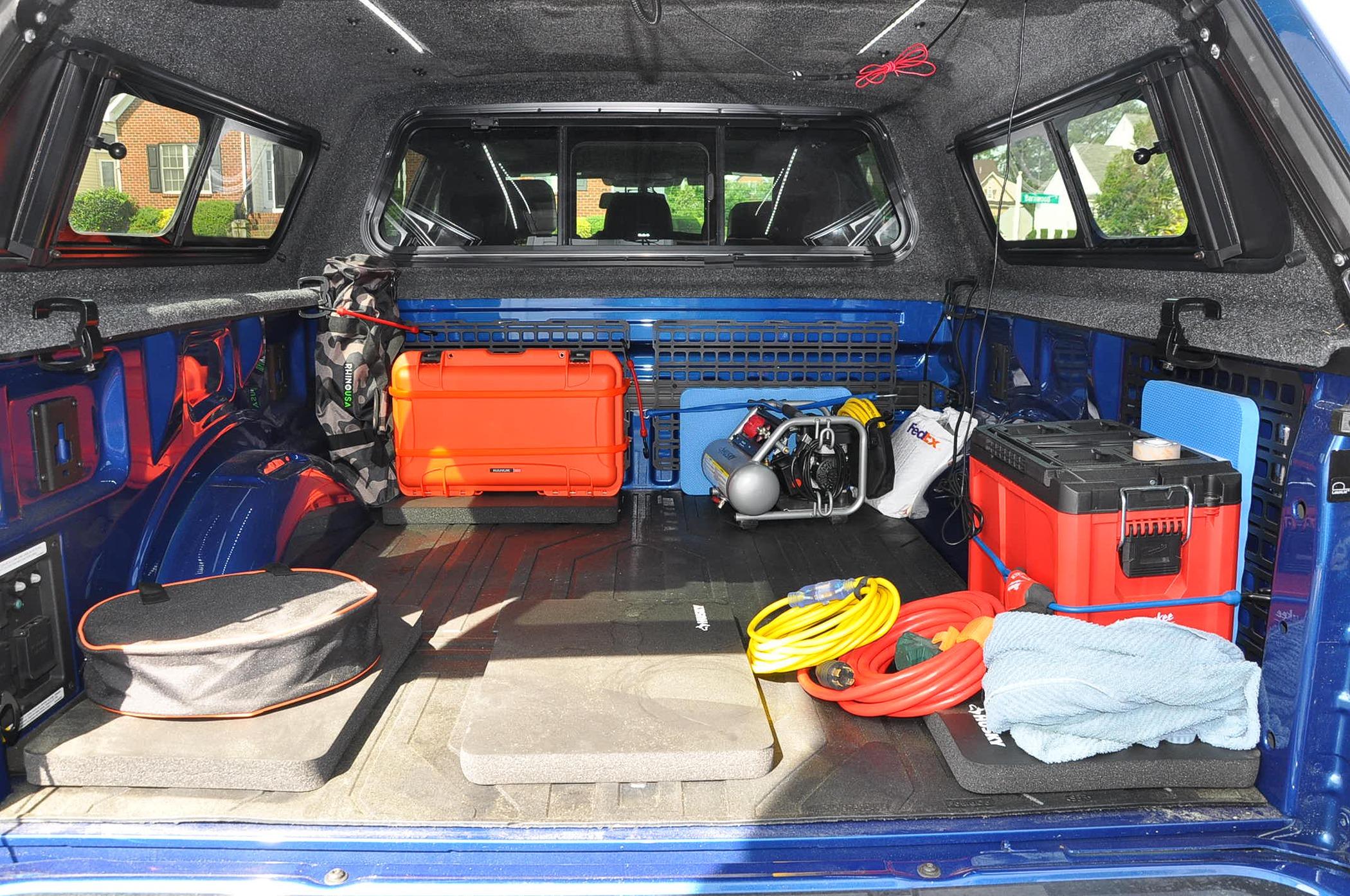 Ford F-150 110v Compressor options Loaded Bed.JPG