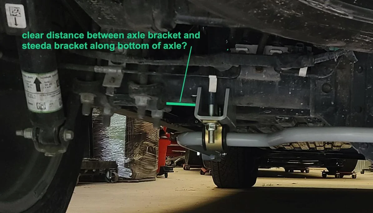 Ford F-150 Anti-Sway bars questions measurement