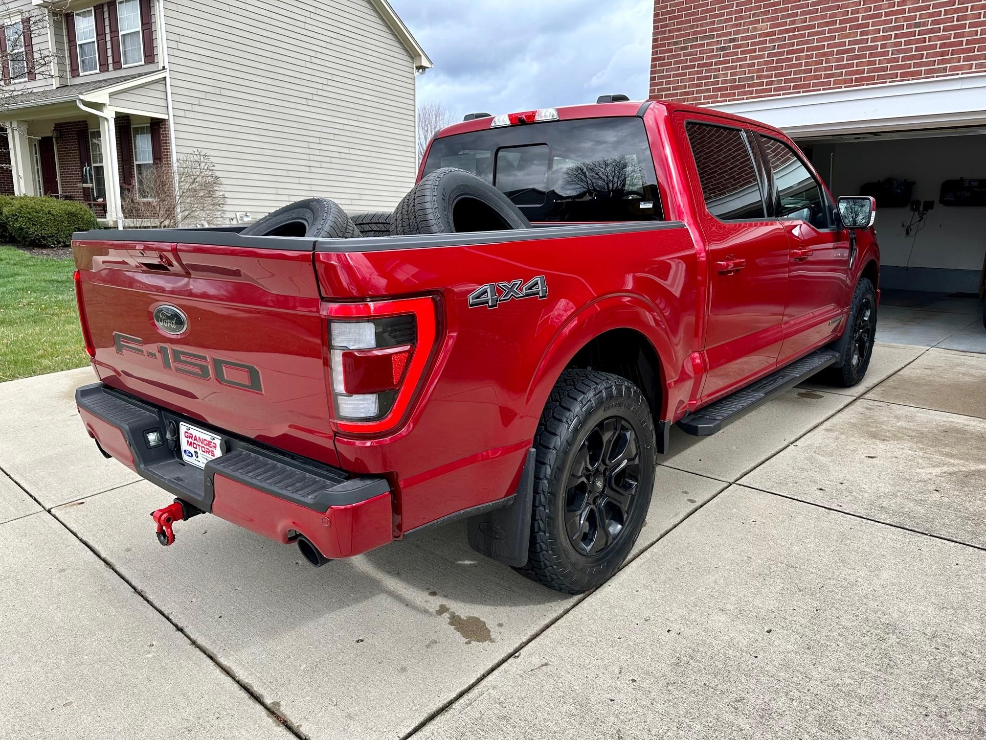 Ford F-150 Factory Wheels with Aftermarket Tire Thread Megatron_home_back right