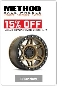 Ford F-150 Method Race Wheels on Sale @ Stage 3 Method 15