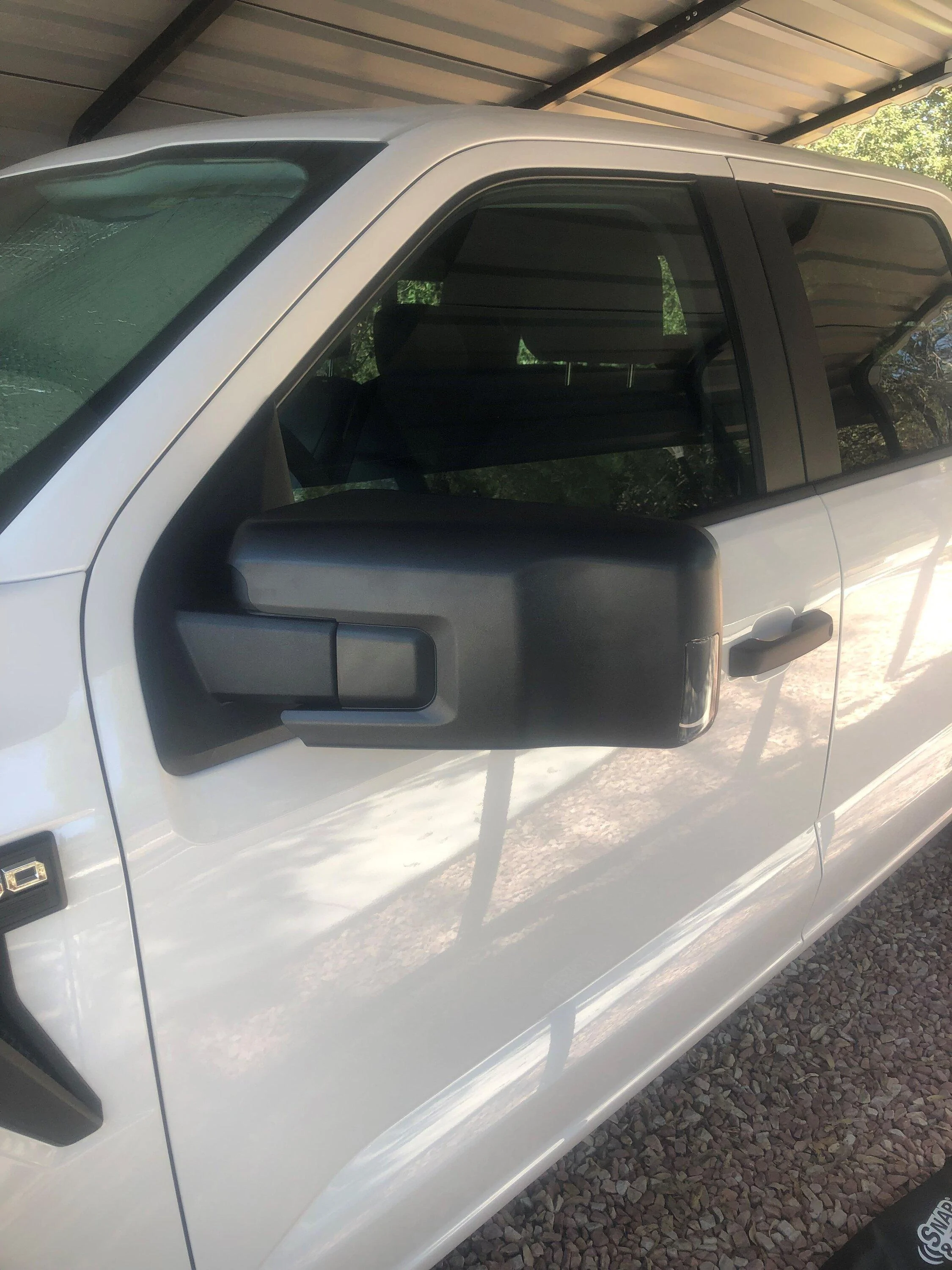 Ford F-150 2021+ Towing Mirrors (K-Source) Installed mirror 2