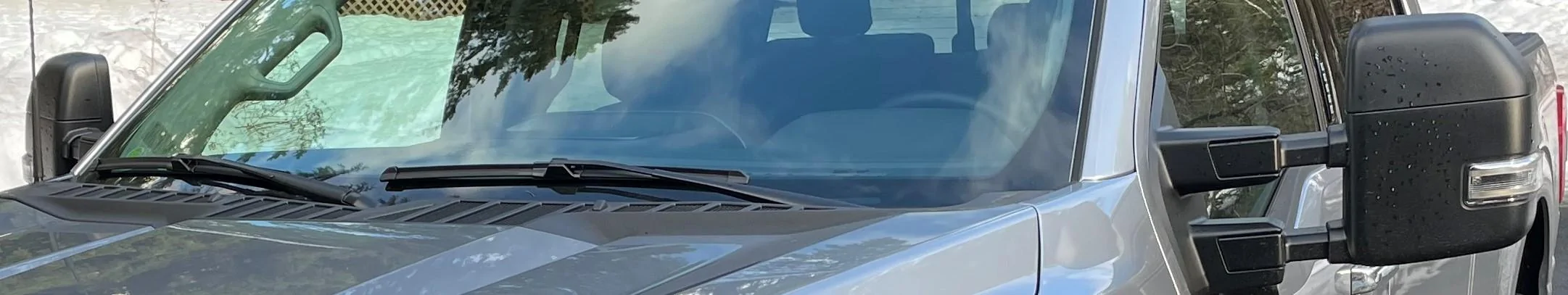 Ford F-150 2021 Manual Tow Mirrors - Camera, sensors, everything mirrors