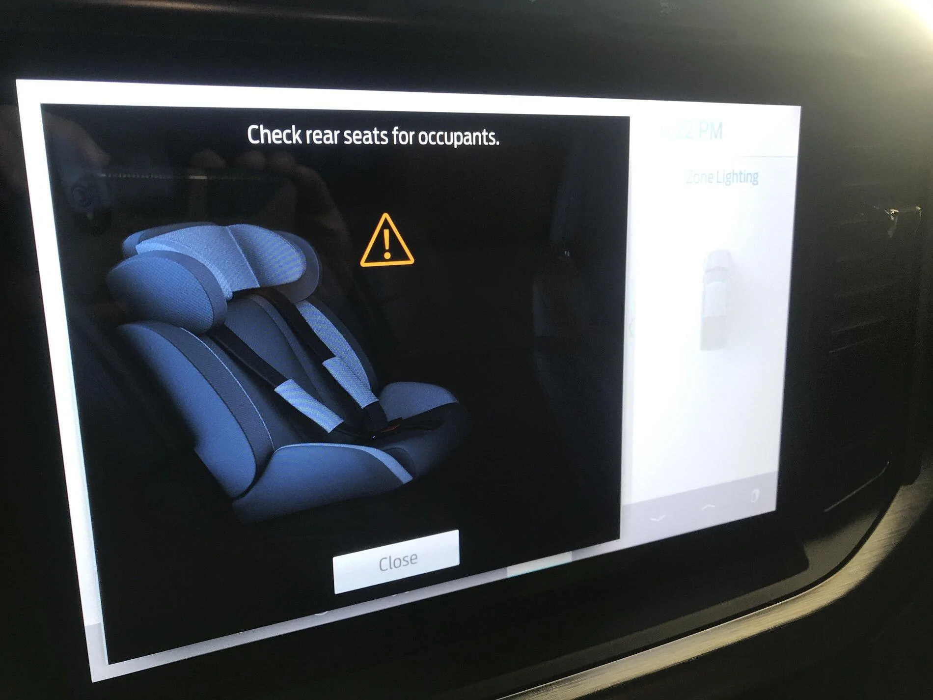 Ford F-150 "Check Rear Seats for Occupants" message on the dash Mt0+DAI6SF6MgMZp8W28qQ