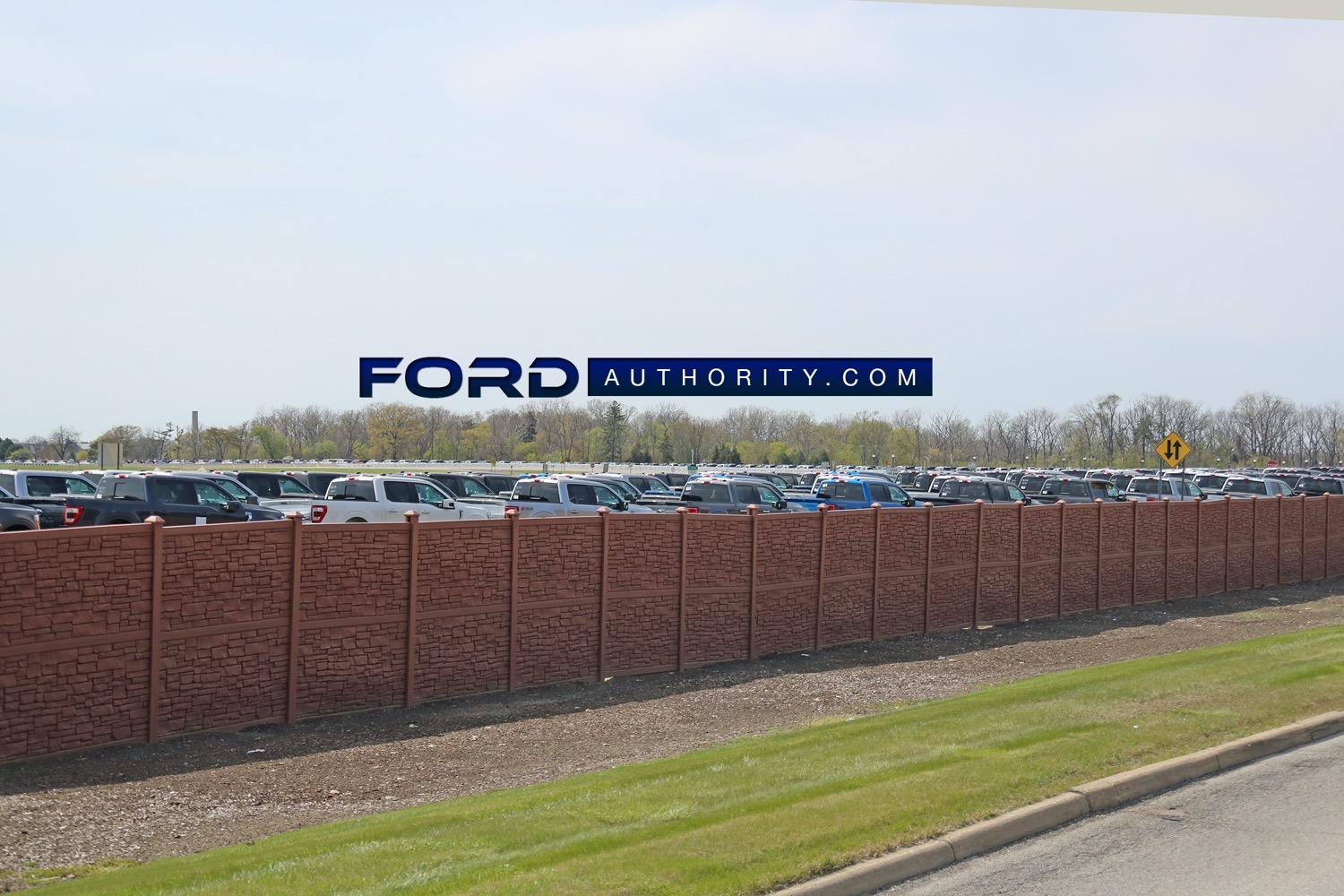 Ford F-150 FORD STORING 2021 f-150 at DEARBORN DEVELOPEMENT TEST TRACK n-Development-Center-Proving-Ground-April-2021-001