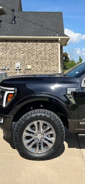 Ford F-150 34" A/T tires with lower load range? Nitto Front