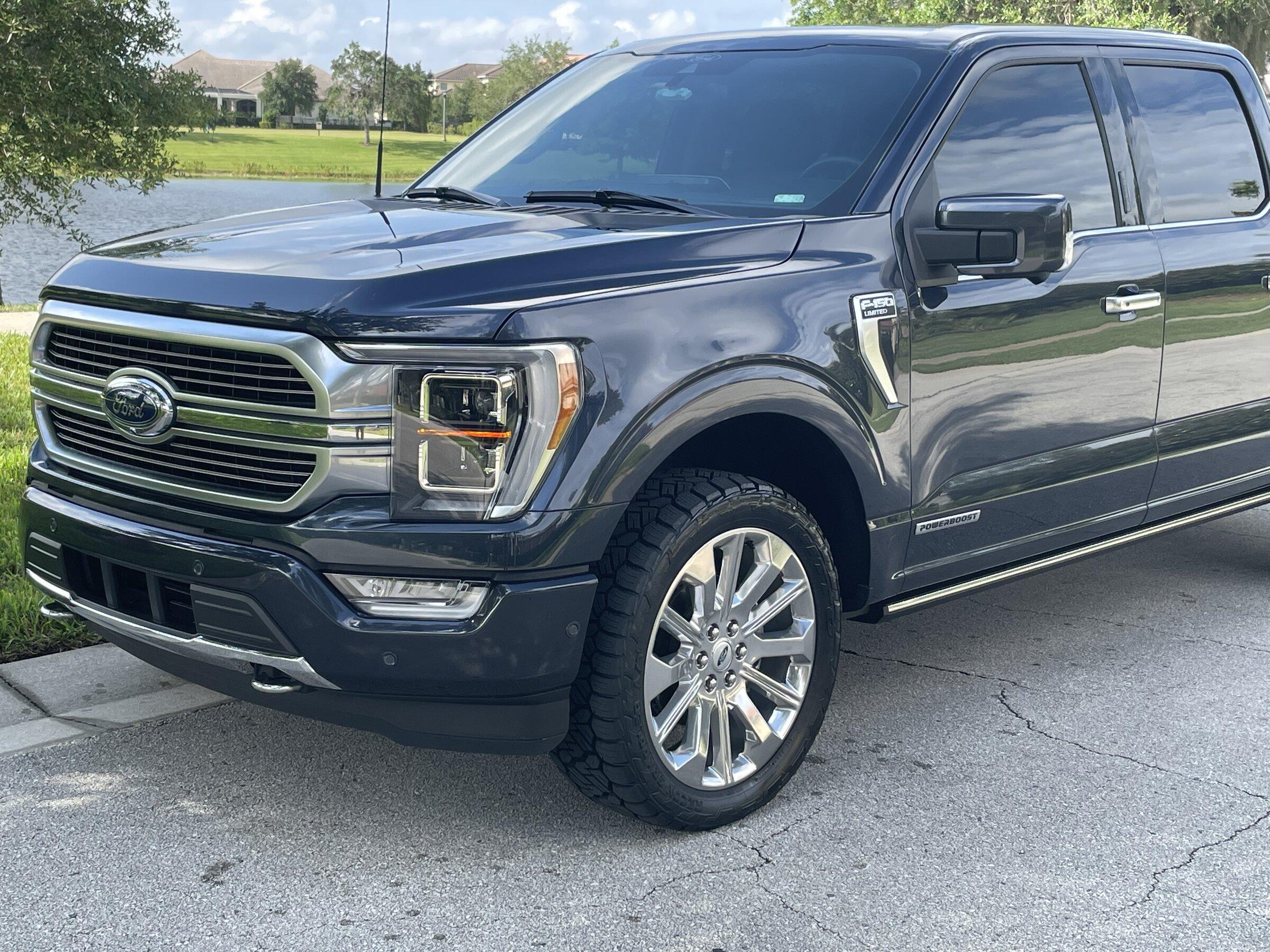 Ford F-150 Factory Wheels with Aftermarket Tire Thread Nitto Tire