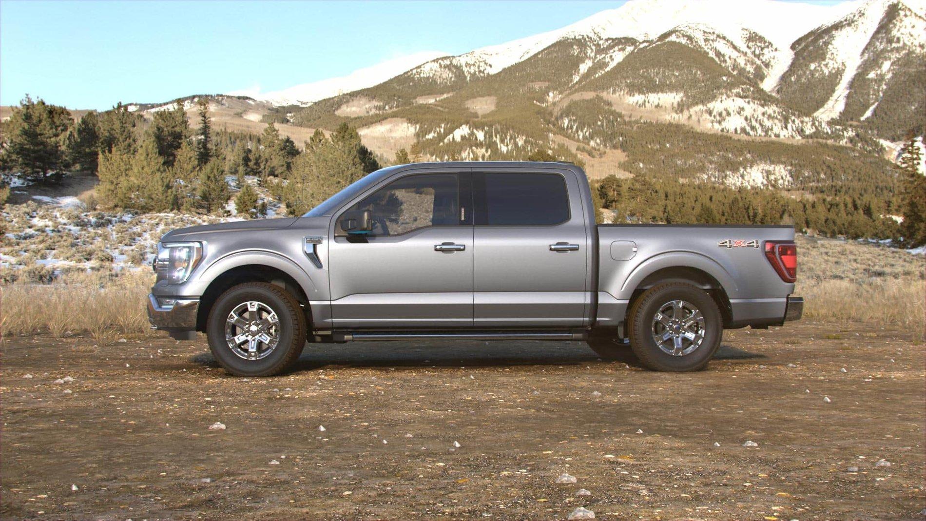 Ford F-150 2021 F-150 Colors from Every Angle p702_ext_360_iconic_silver_0160