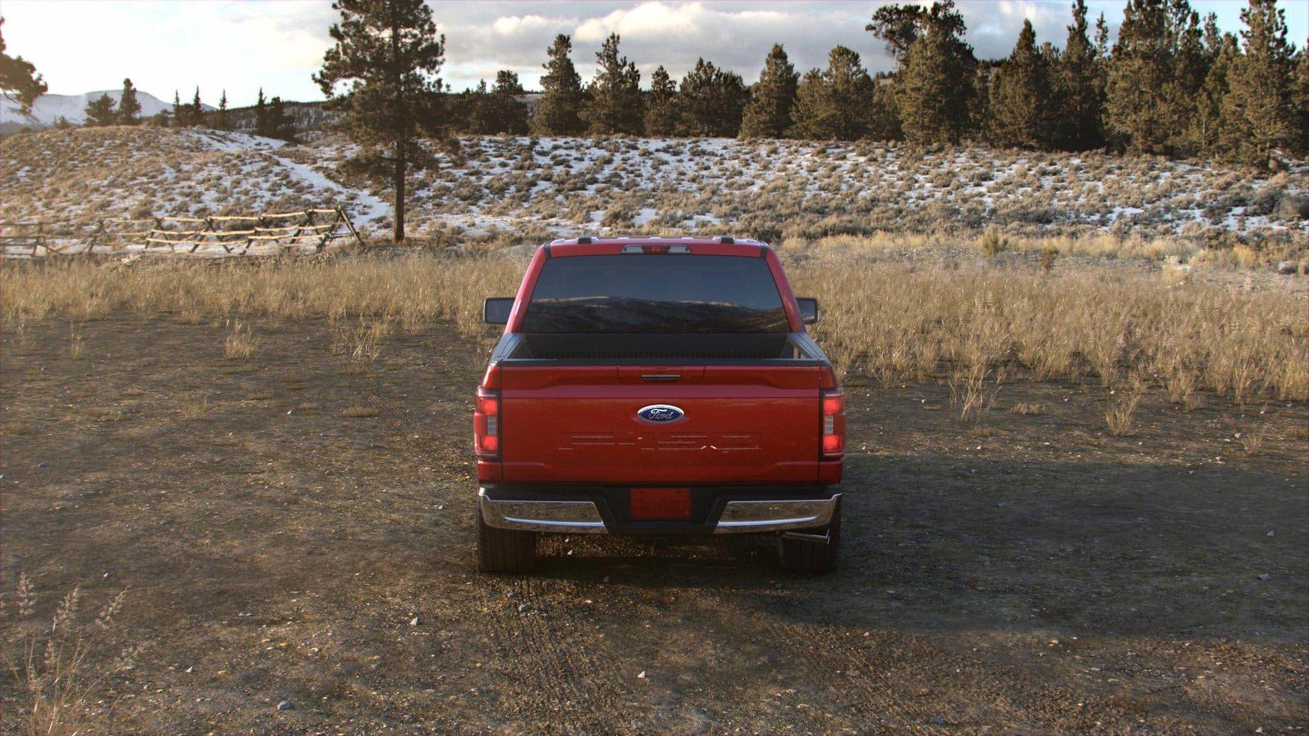 Ford F-150 2021 F-150 Colors from Every Angle p702_ext_360_rapid_red_0360