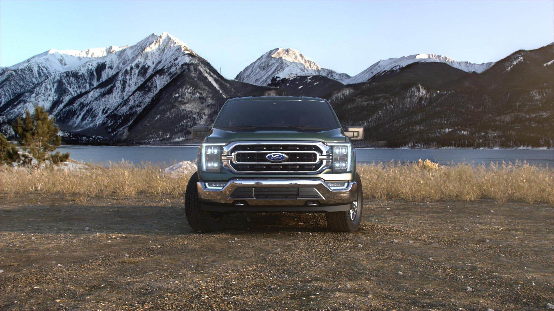Ford F-150 2021 F-150 Colors from Every Angle p720_ext_360_guard_green_0000