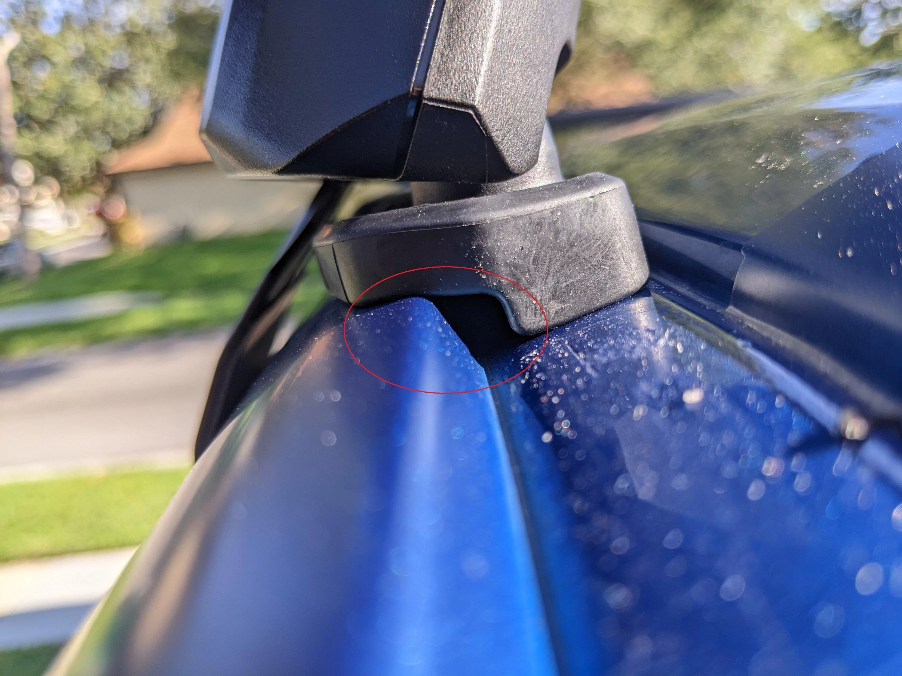 Ford F-150 Has anyone drilled into their roof yet? Passenger Door landing pad