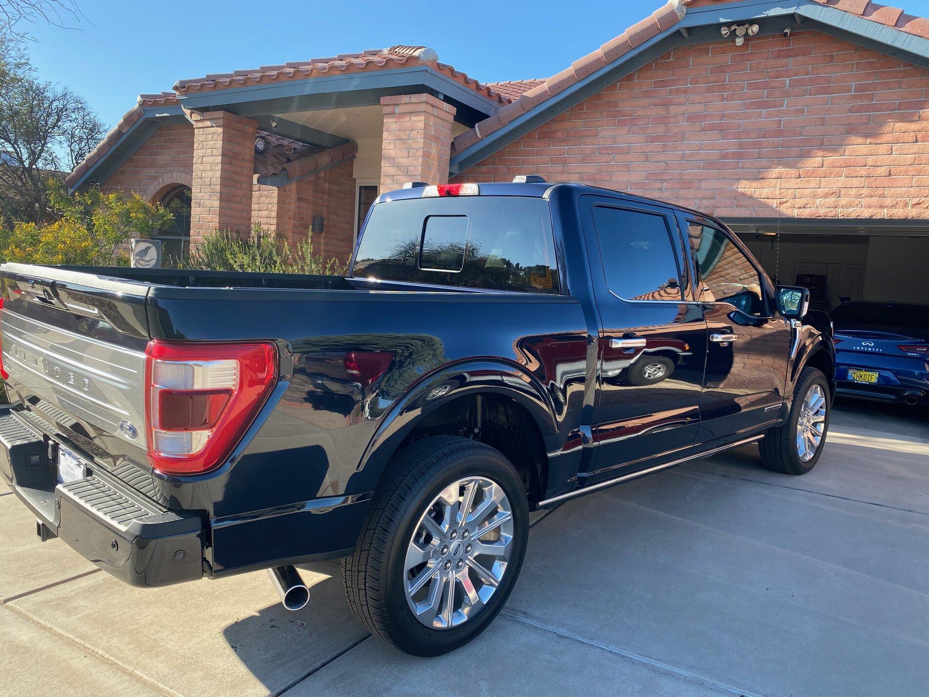 Ford F-150 Antimatter Blue too dark? Passenger