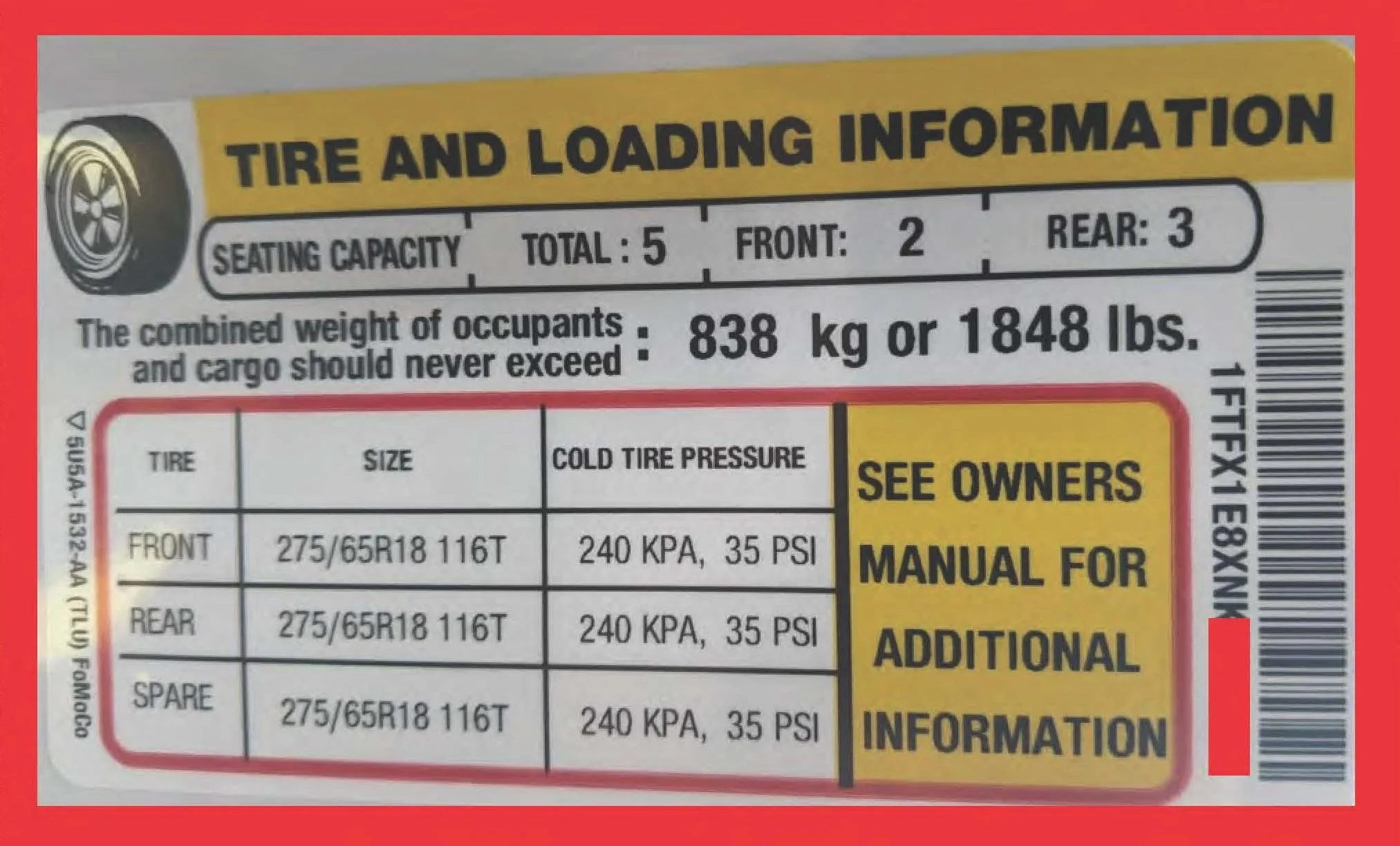 Ford F-150 Easiest way to get to my Payload and Towing Numbers? Payload