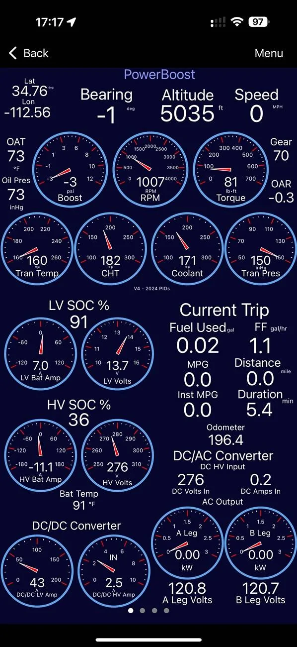 Ford F-150 OBDLink PowerBoost 4.0 - We Need More Than Idiot Lights pb4
