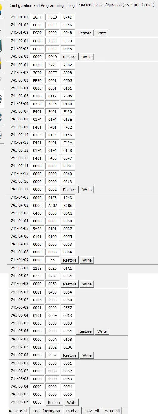 Ford F-150 Need major help. Can someone with FORSCAN knowledge help out? pdmconfig