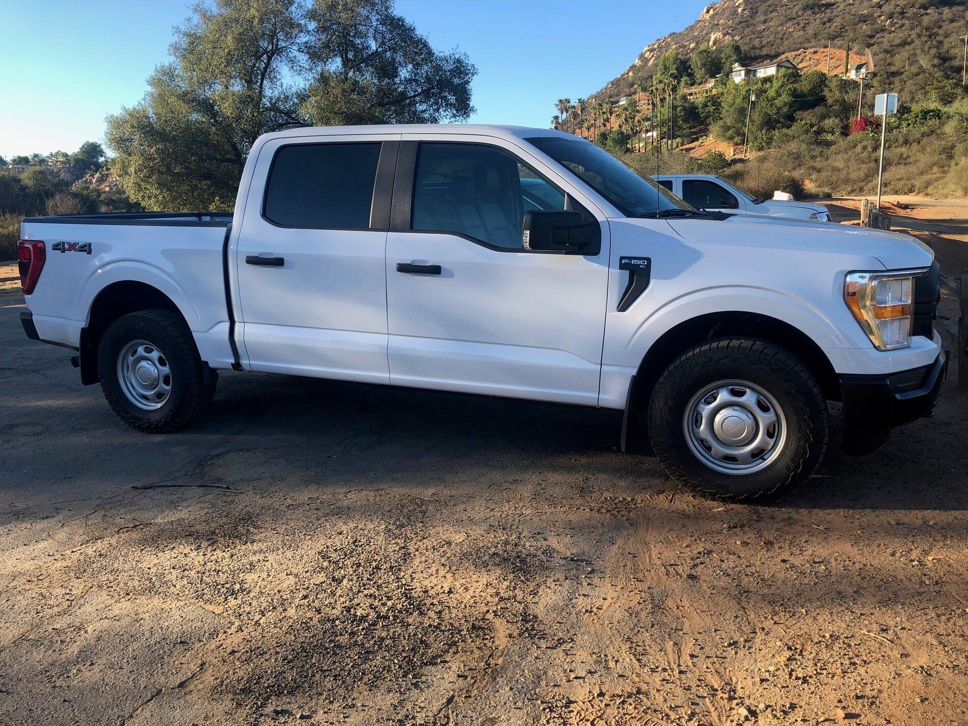 Ford F-150 285/70-17 Falken AT3W on Stock Steel Wheels Plus Tire Specs pic 2