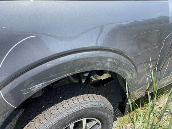 Ford F-150 Advice needed on ordered vehicle damaged at factory lot. PIC 2