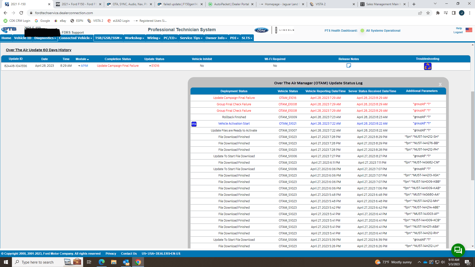 Ford F-150 Power Up 4.2.2 WiFi Bug Picture14