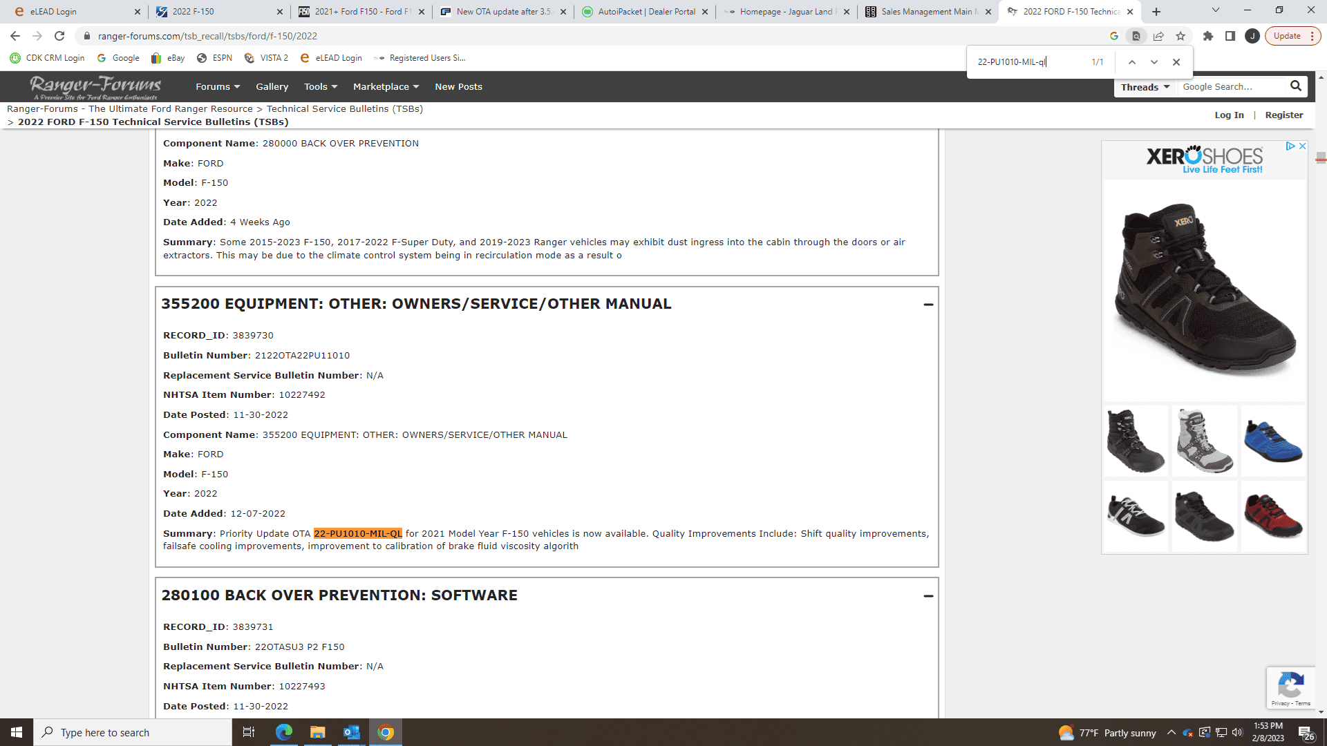Ford F-150 New OTA update after 3.5.4? Picture7