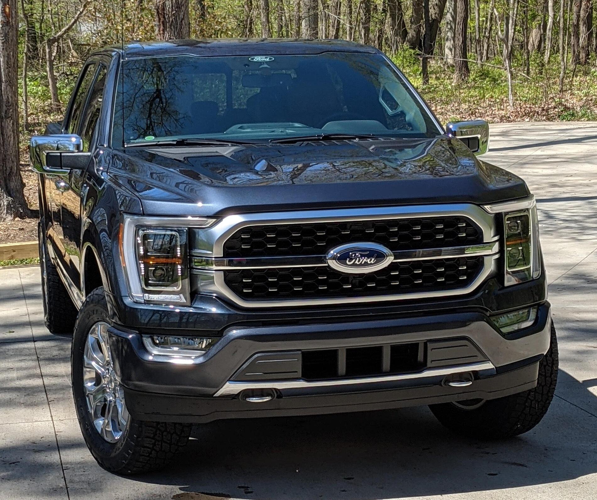 Ford F-150 Platinum - Where to Lessen the Bling Platinum Leveled 2