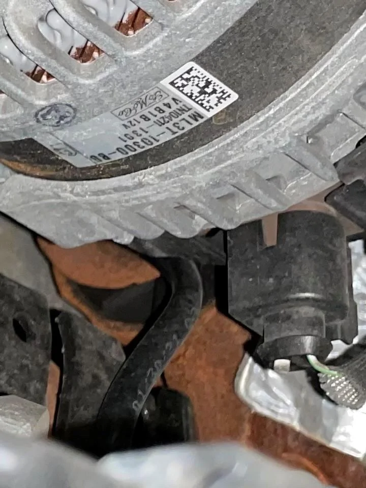 Ford F-150 2.7 alternator single cable plug? plug