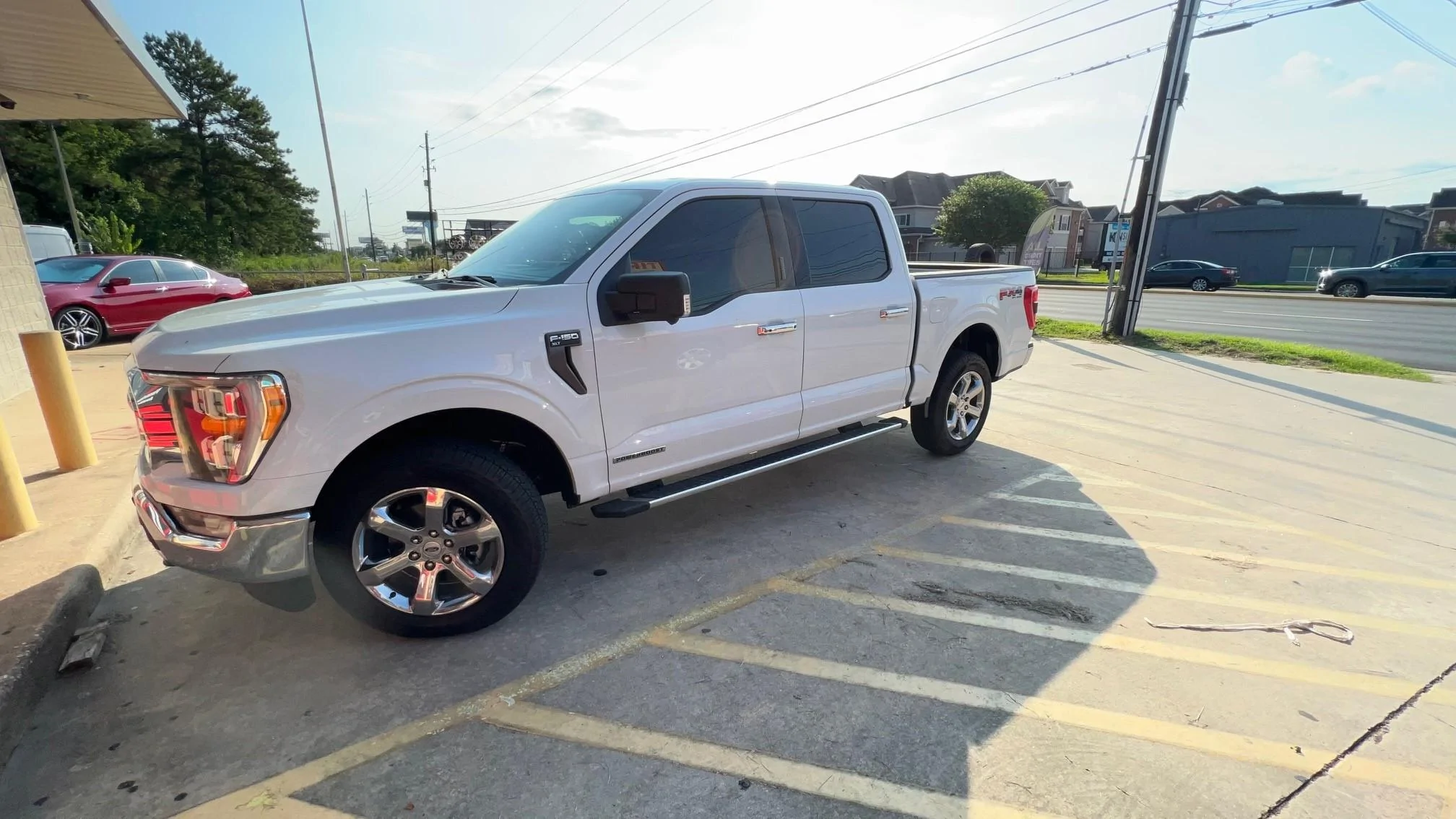 Ford F-150 Lift or Level on PowerBoost Pre level