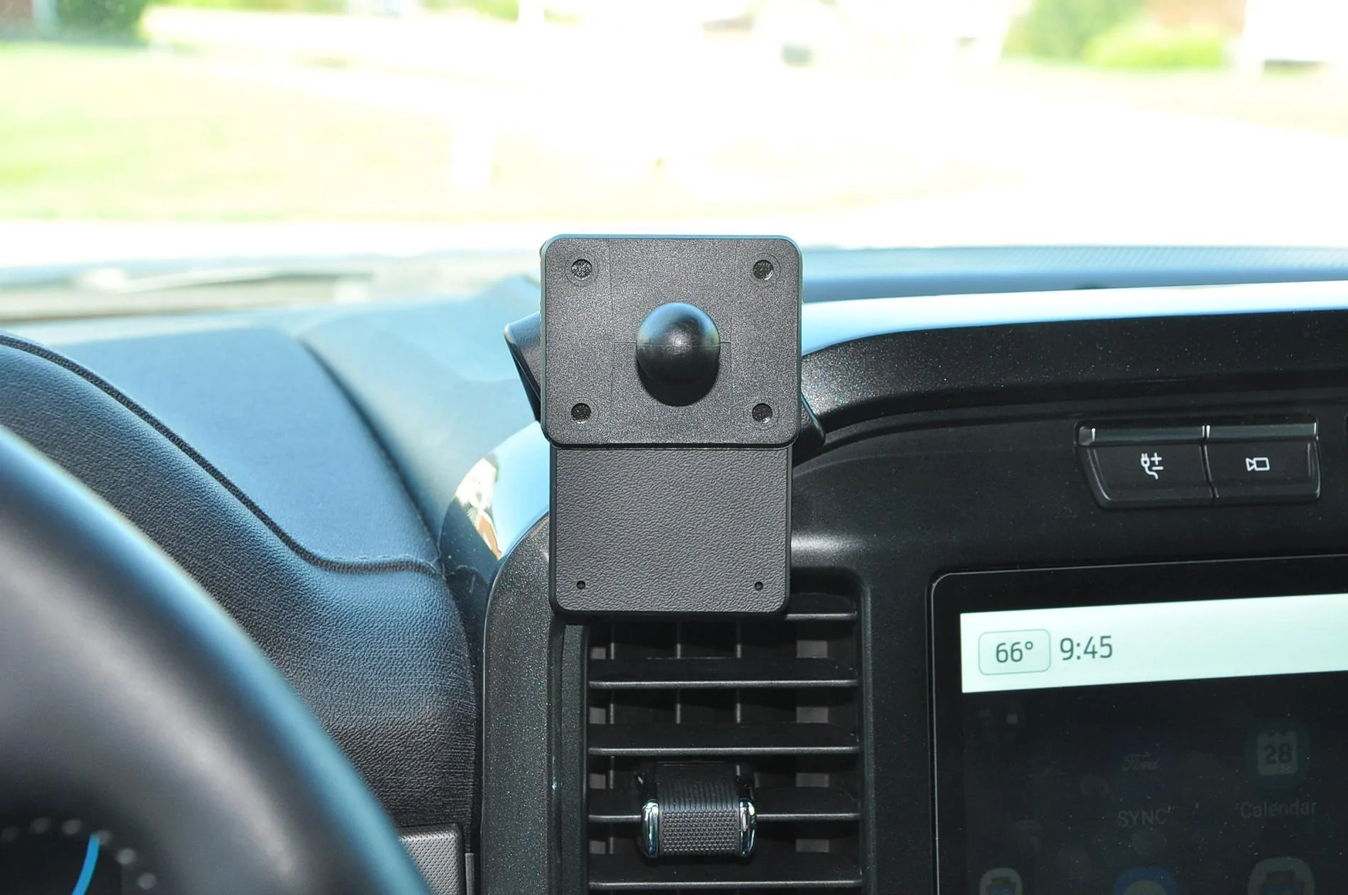 Ford F-150 2024 Interior change - instrument cluster/center stack trim ProClip 2