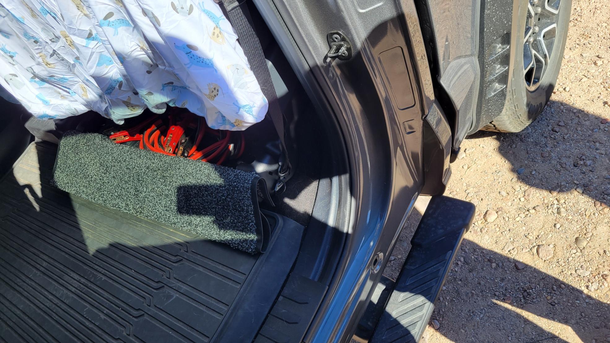 Ford F-150 DIY Underseat Storage Cover proj-finished