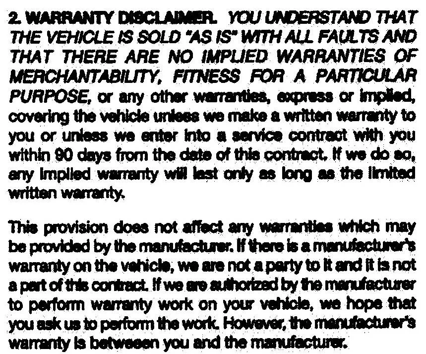 Ford F-150 New 2024 King Ranch Issues from Granger Ford PURCHASE AGREEMENT CLAUSE