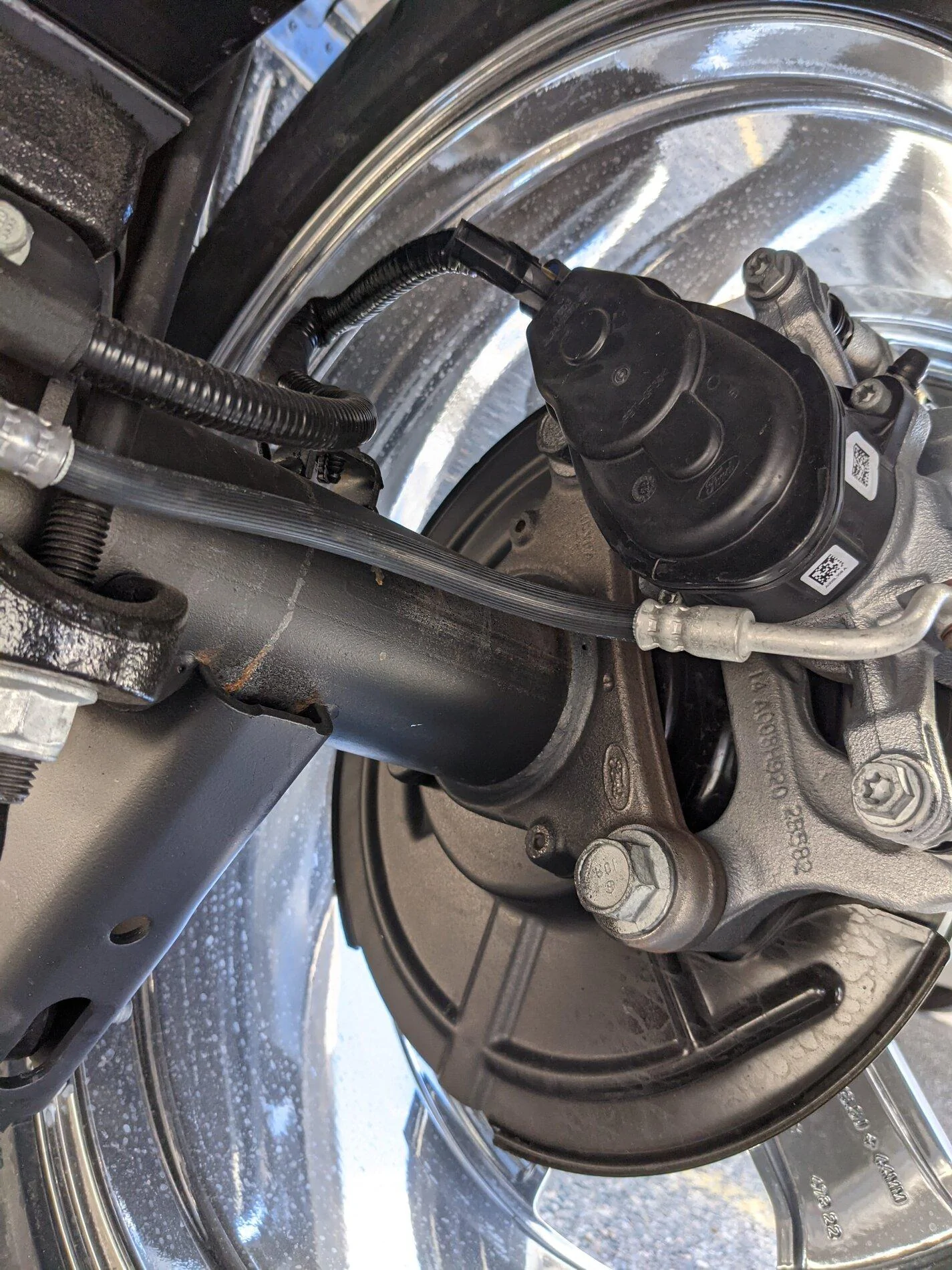 Ford F-150 Rust on rear end of 2021 F-150 -- any others? PXL_20210325_205649235
