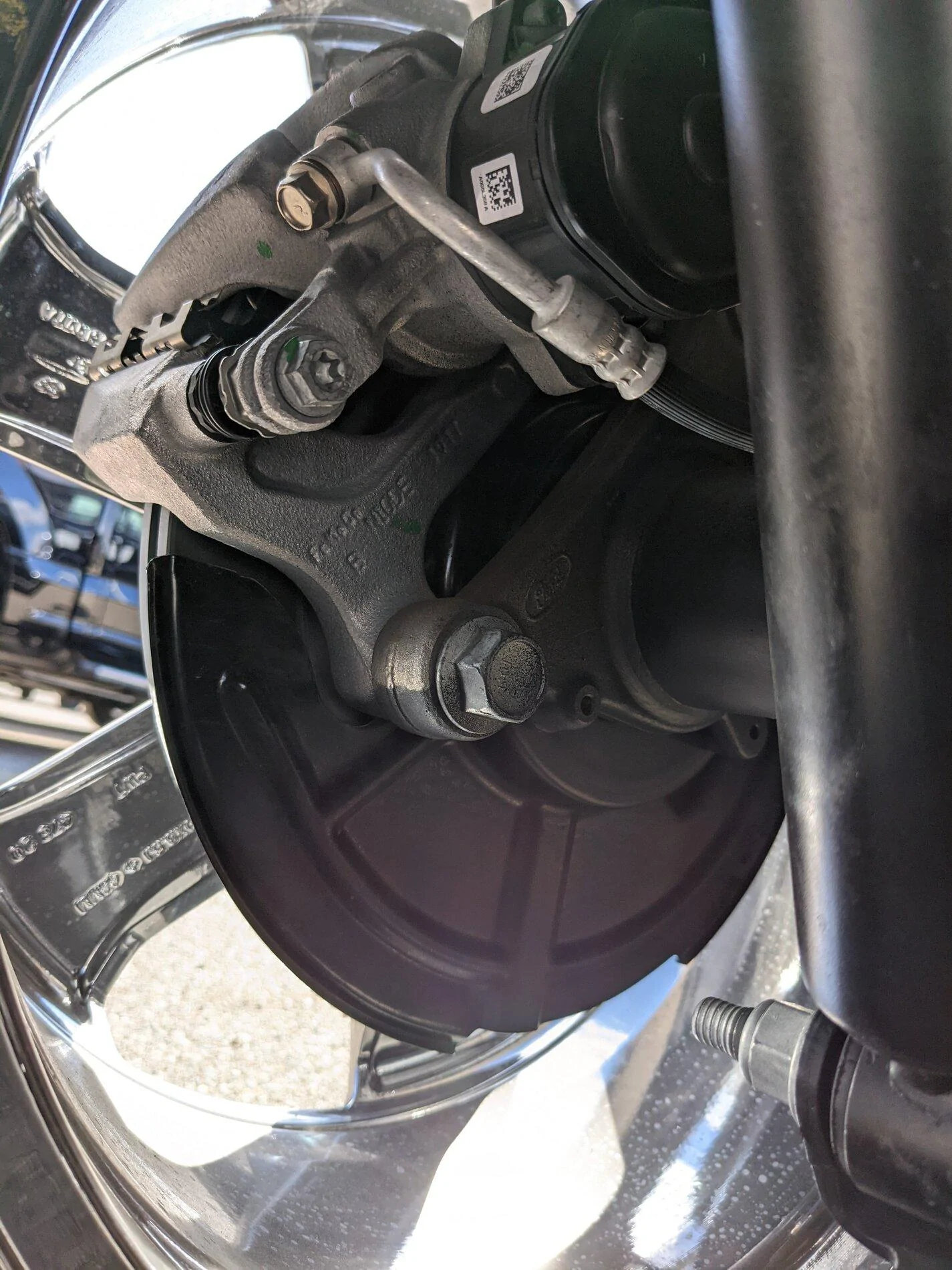 Ford F-150 Rust on rear end of 2021 F-150 -- any others? PXL_20210325_205653494