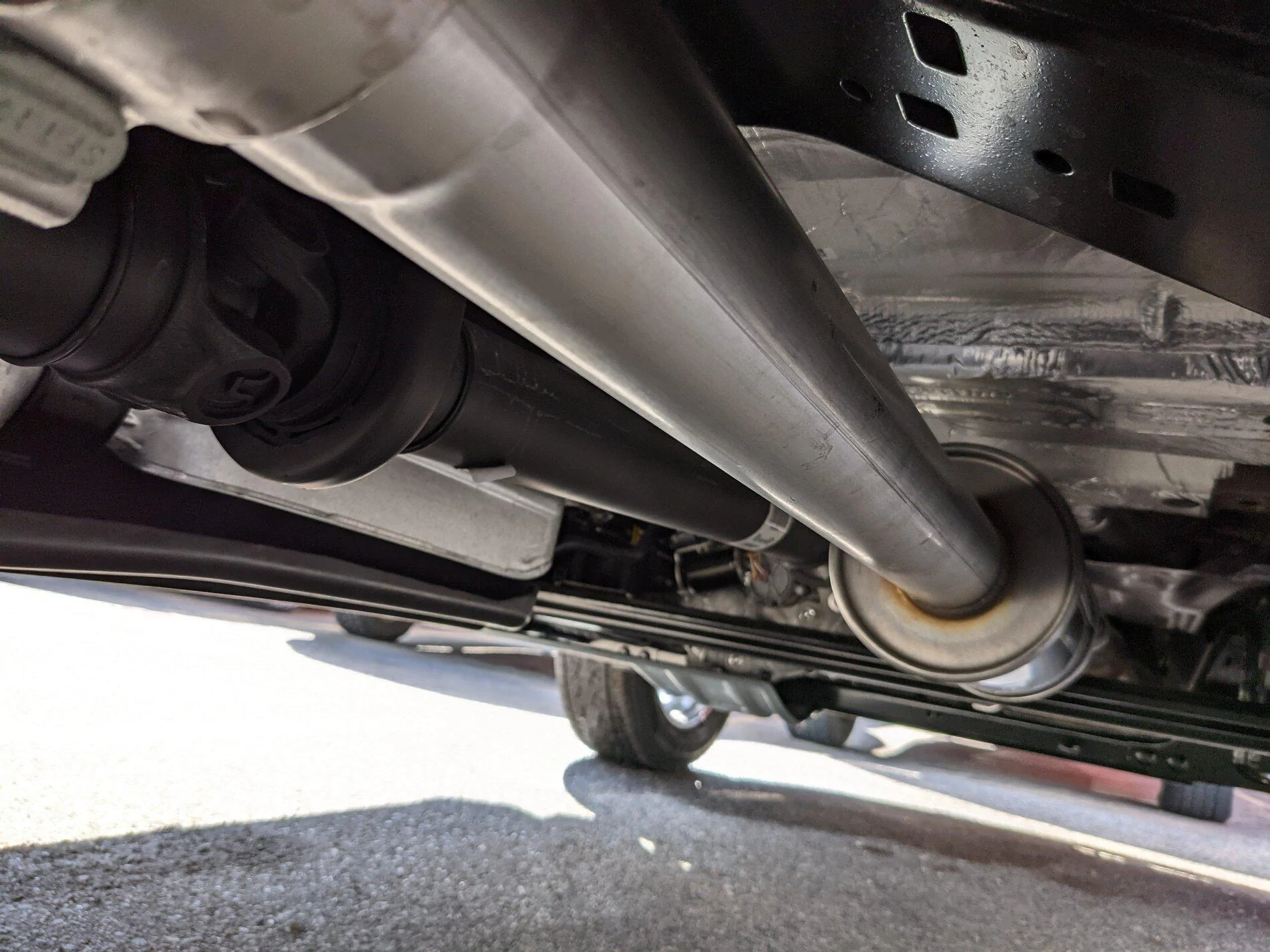 Ford F-150 Rust on rear end of 2021 F-150 -- any others? PXL_20210325_205907008