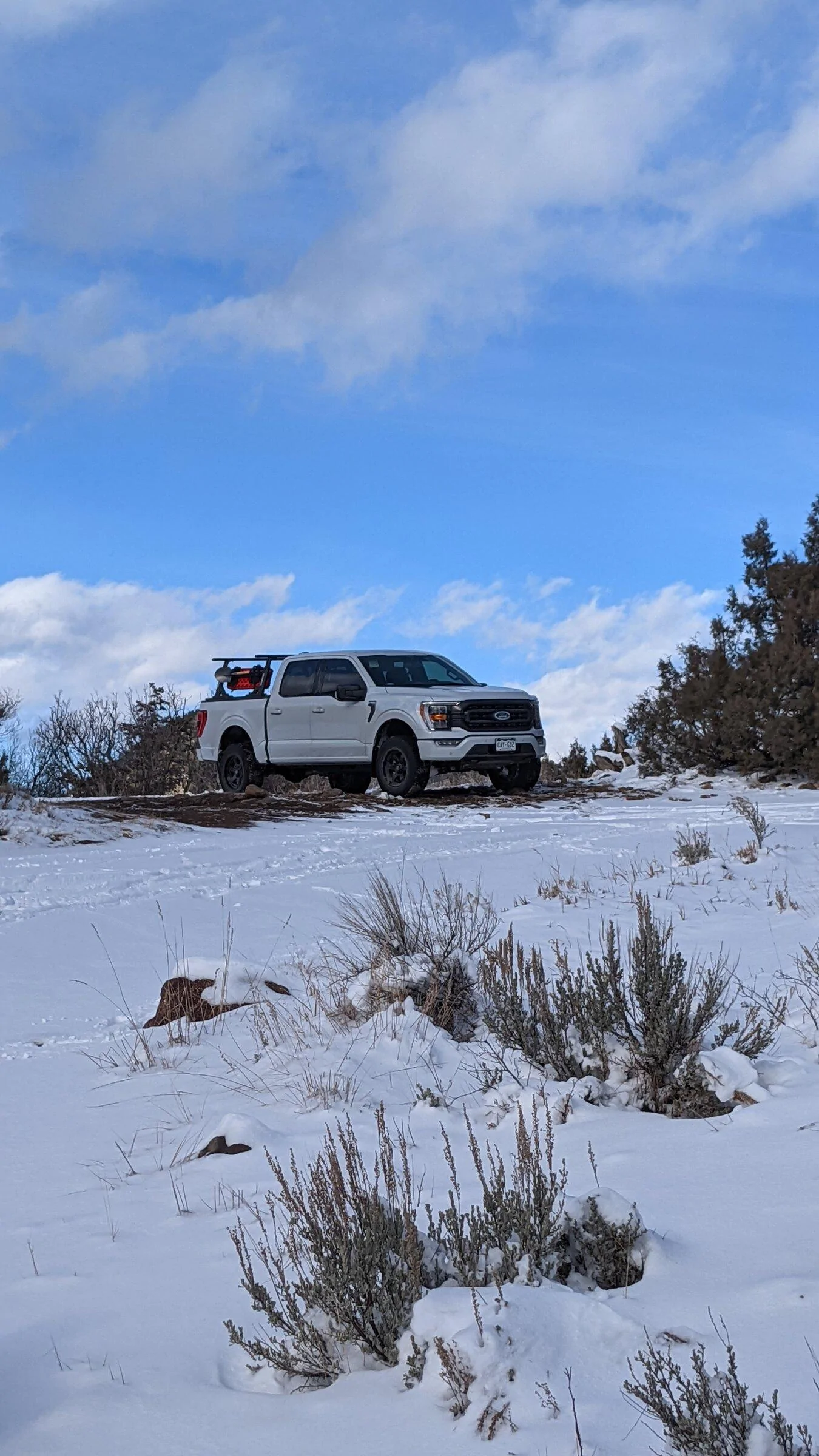 Ford F-150 '21 Space White XLT – Built for thrashing PXL_20211225_213426740