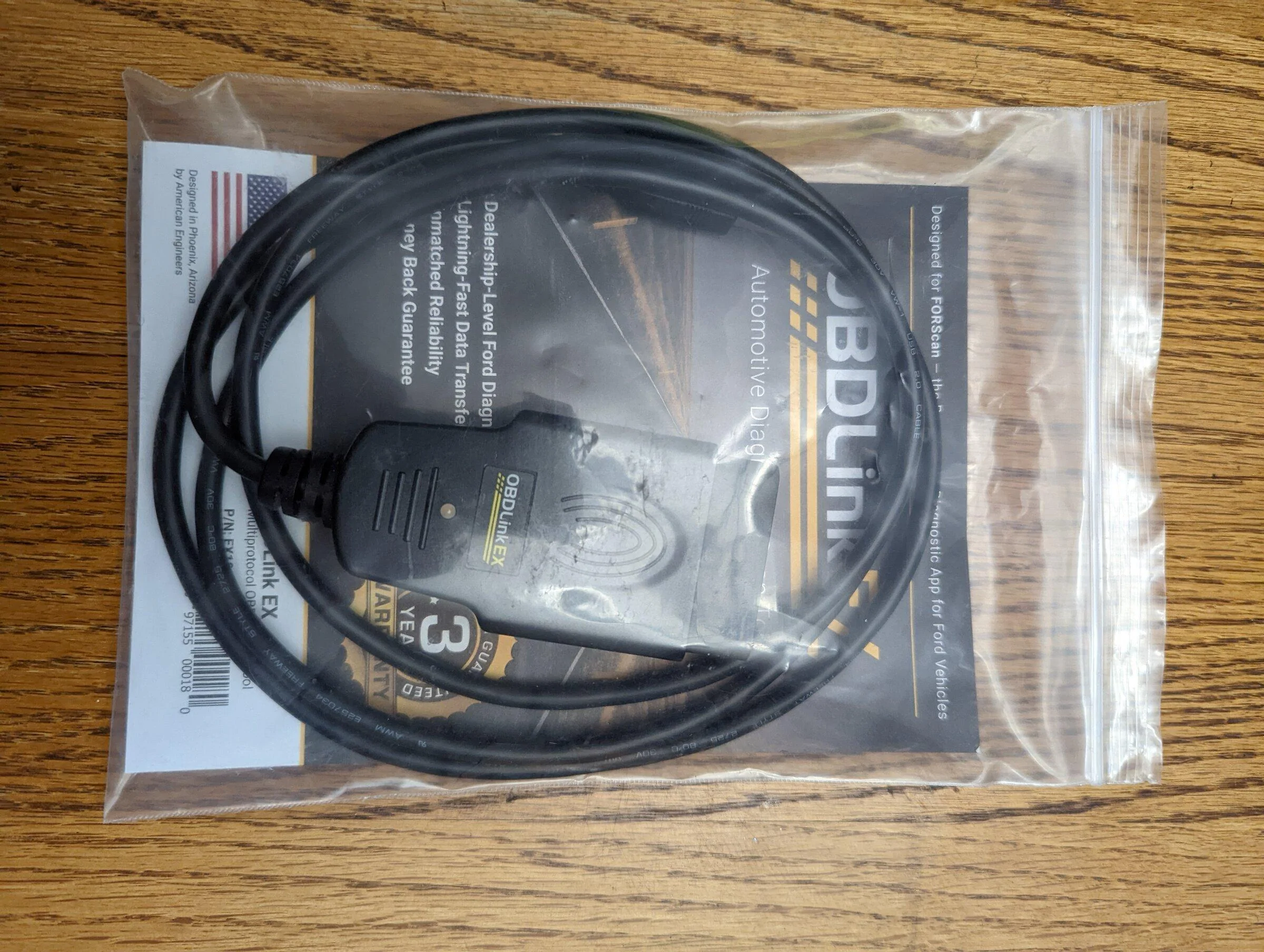 Ford F-150 ODBLink EX Forscan Cable PXL_20220131_230128327