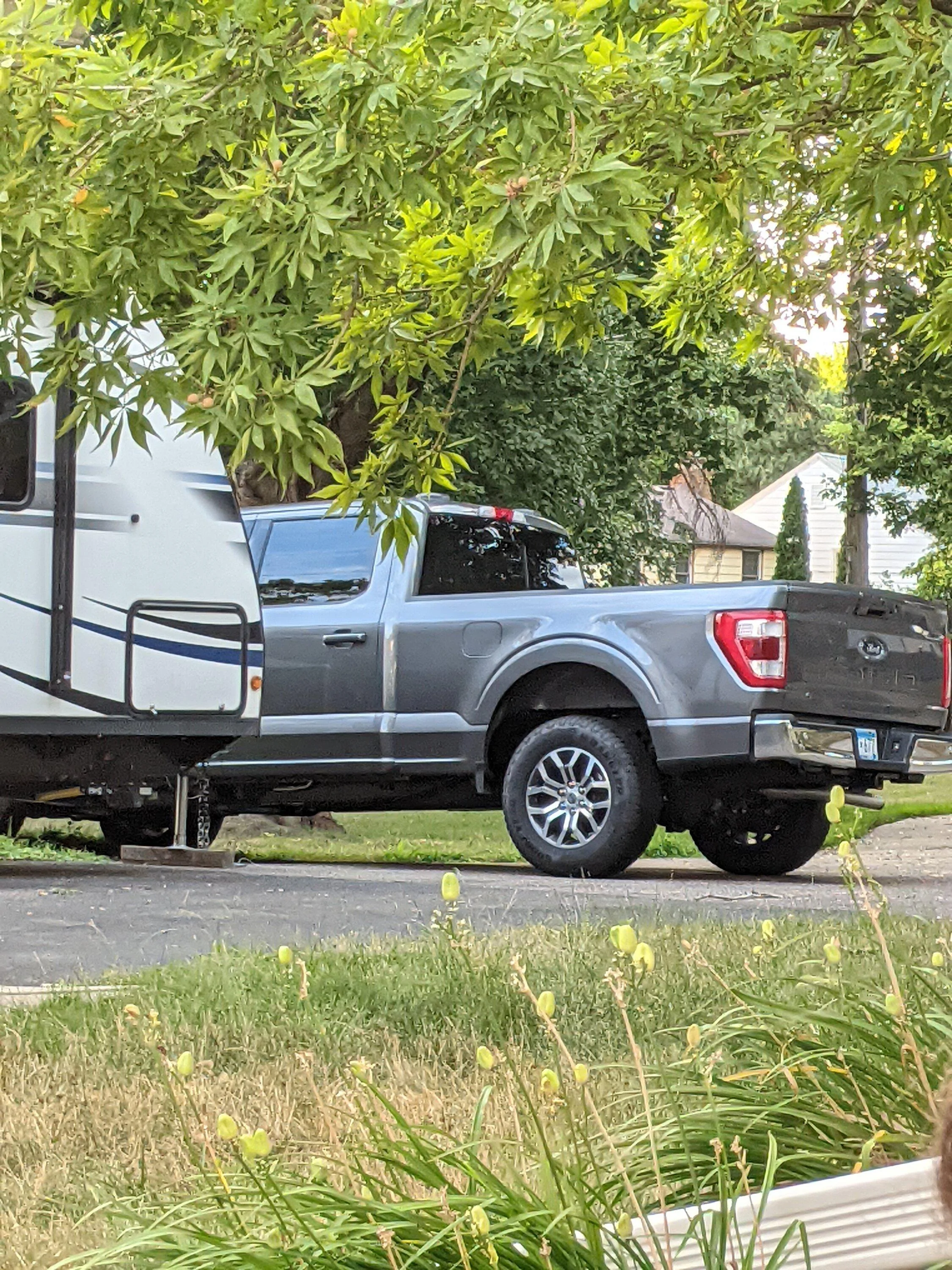 Ford F-150 Scratched door pillars w/ swirl marks PXL_20220726_005639184