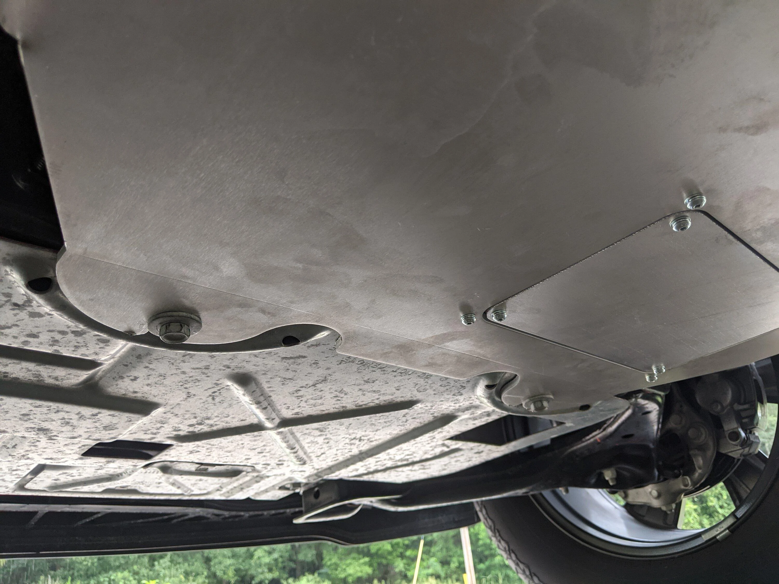 Ford F-150 Talons Garage New Powerboost Skid Plate PXL_20220811_203527967