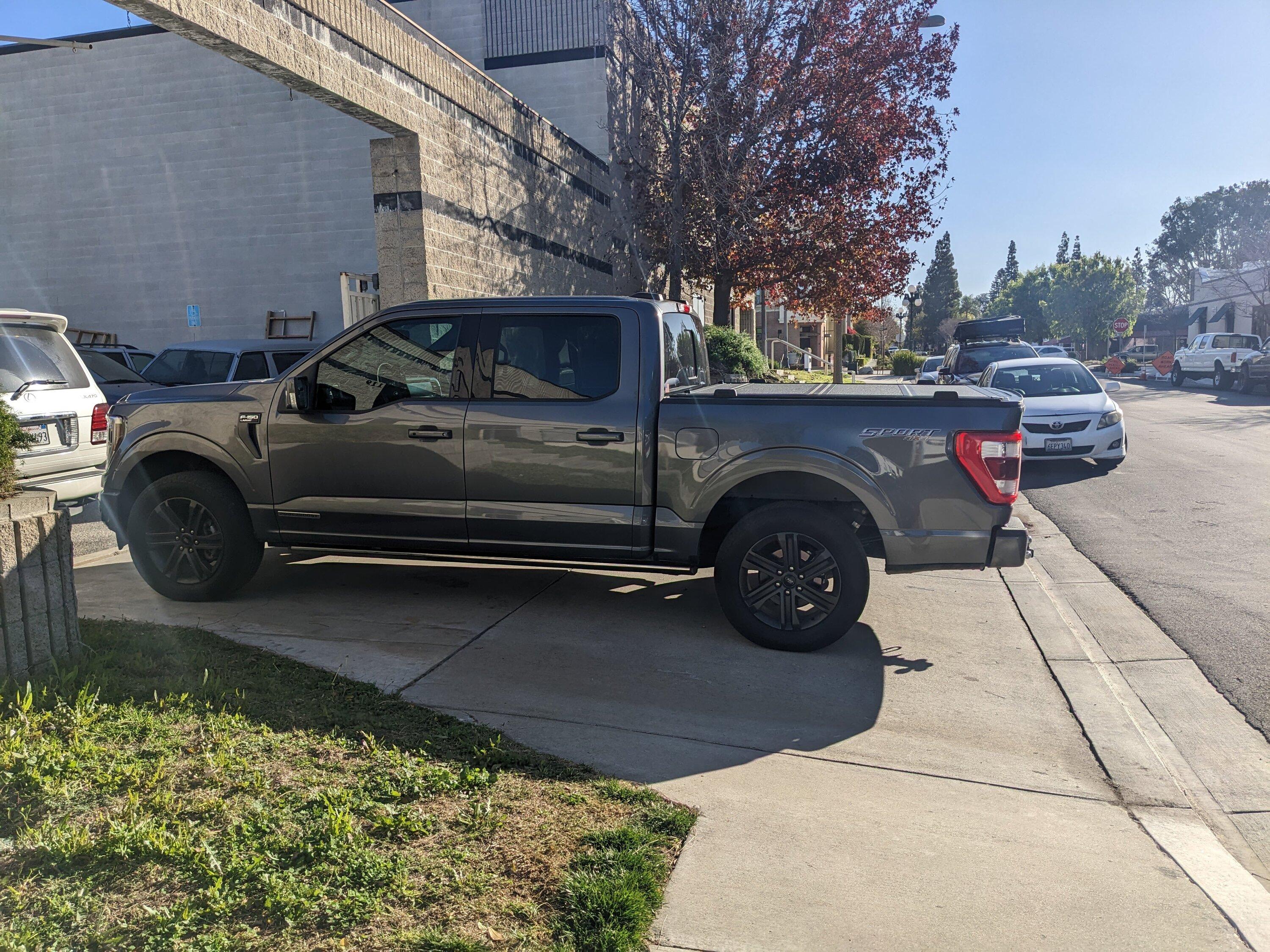 Ford F-150 Bilstein 5100 Settings and Resulting Lift PXL_20230215_163859902