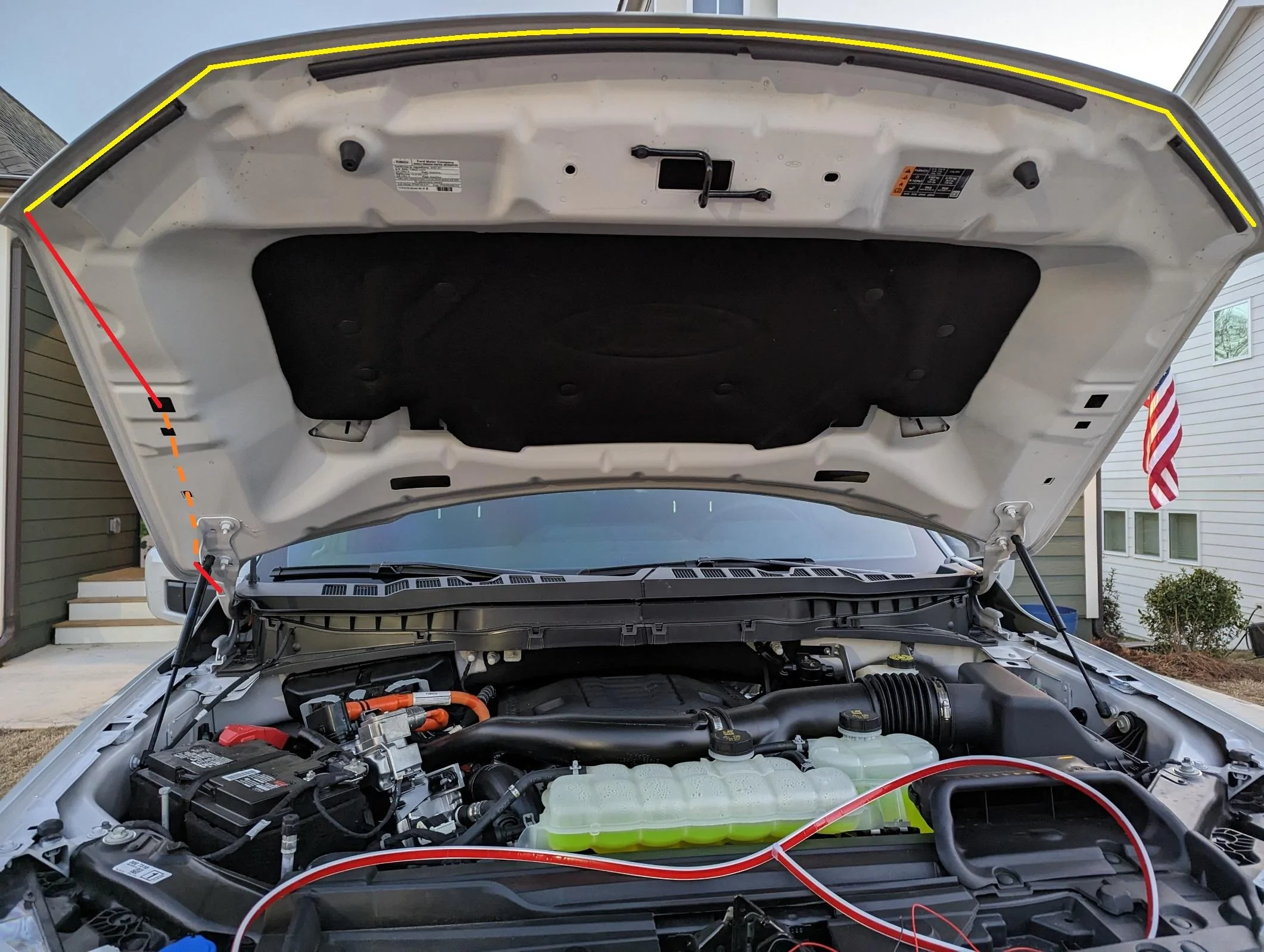 Ford F-150 Car Hood Light Strip Question PXL_20230304_233328250