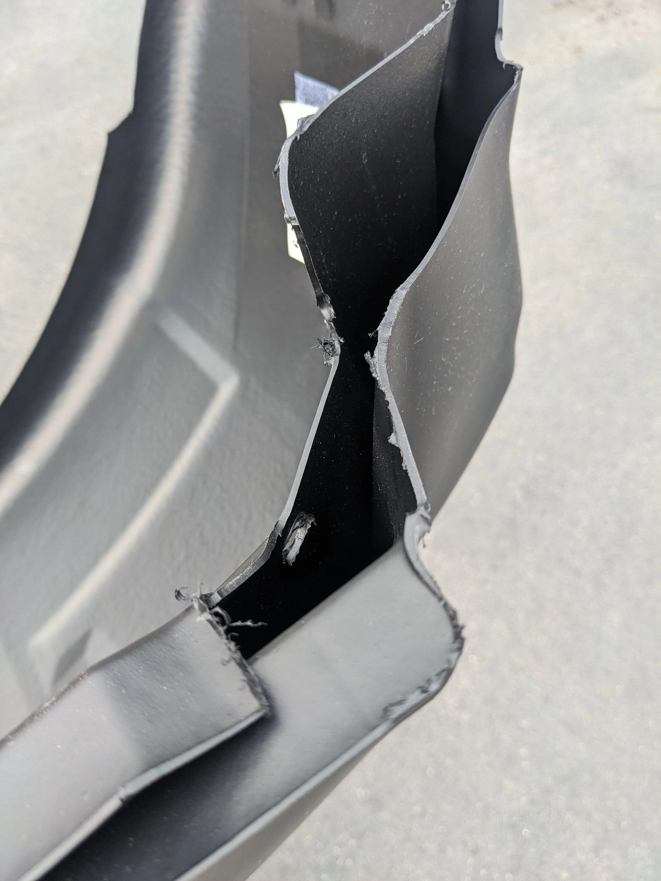 Ford F-150 Why is Ford cutting the OEM wheel well liners. PXL_20230616_211739268