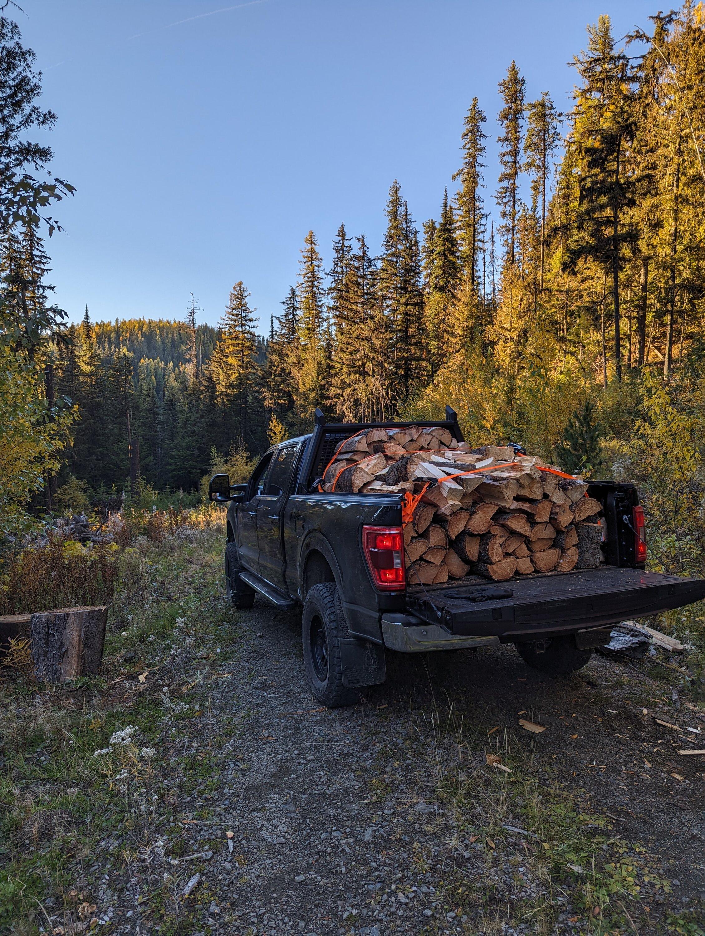 Ford F-150 Firewood gettin PXL_20231008_002633443