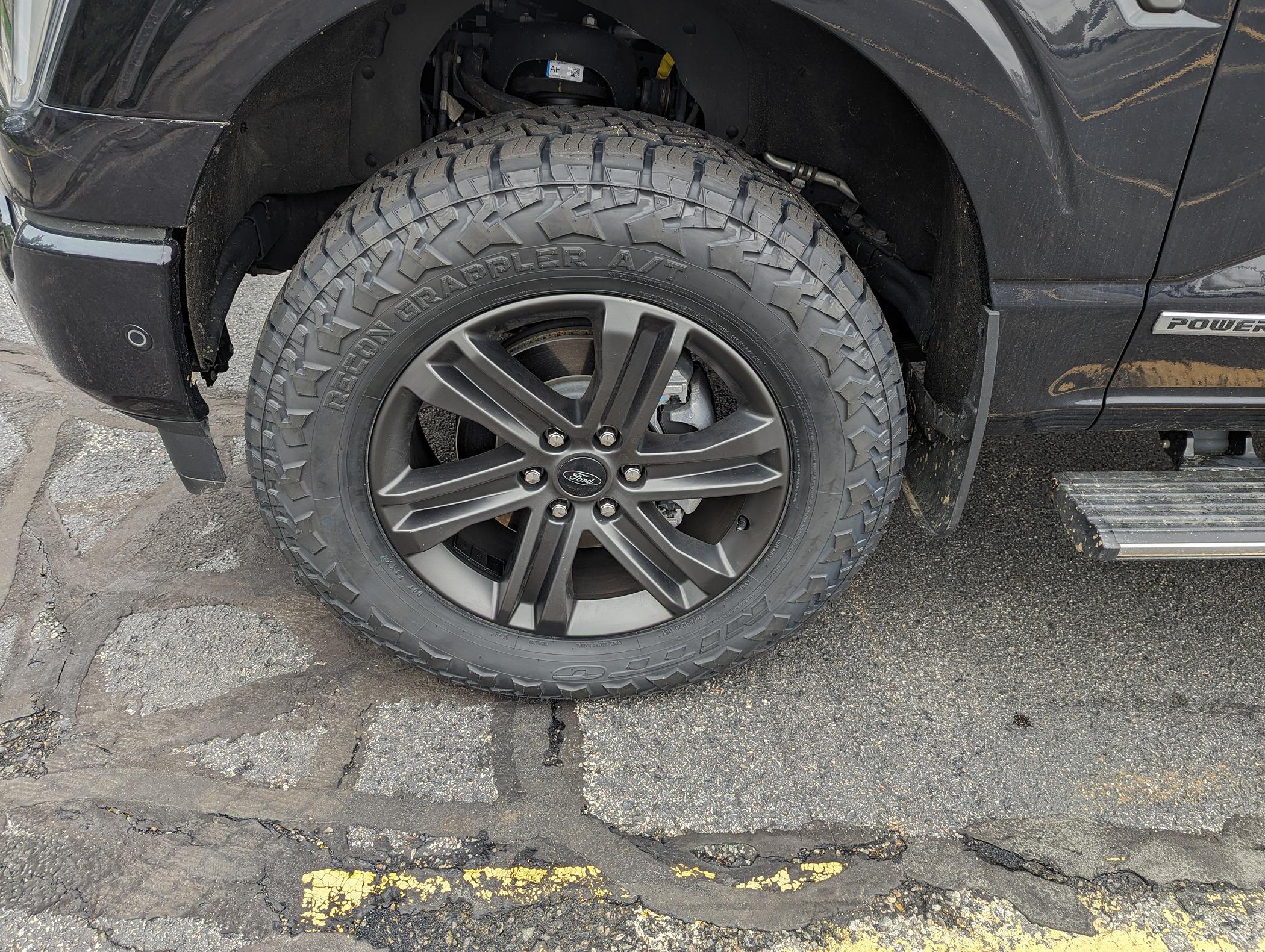 Ford F-150 New shoes arrived!  Nitro Recon Grapplers 275/65R20 PXL_20240501_164321681