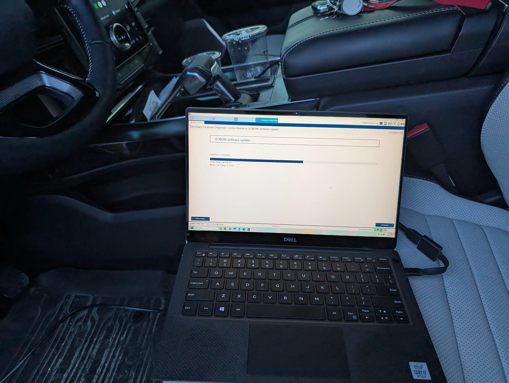 Ford F-150 ECU module programming guide using FDRS PXL_20250818_234553055