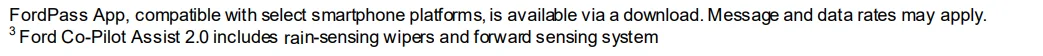 Ford F-150 What XLT package includes the rain sensing wipers? r2