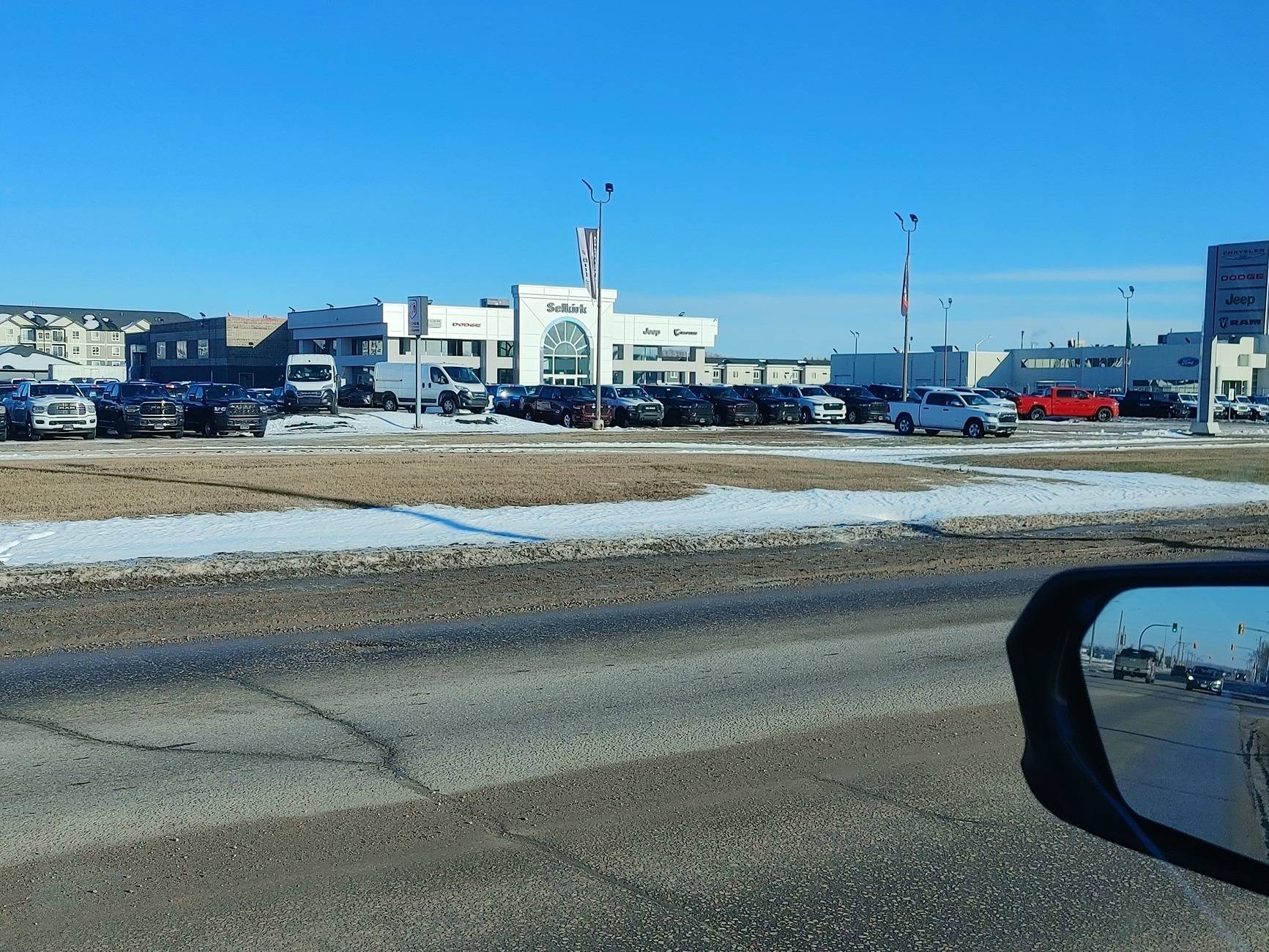 Ford F-150 A few Ram 1500's by the local Walmart Ram 1