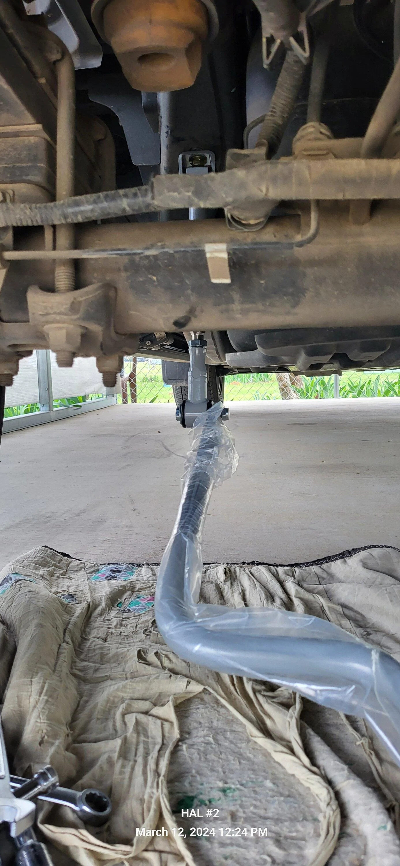 Ford F-150 Steeda anti roll bar part #555-1027  4wd rear anti roll bar (2)