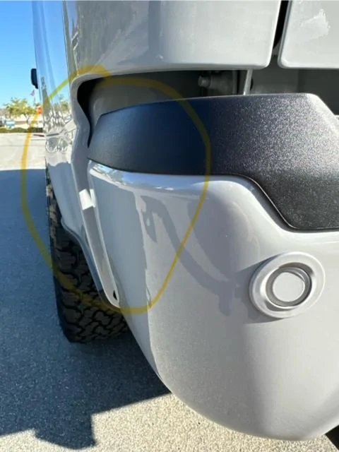 Ford F-150 Horizontal rear bumper alignment? Rear Bumper