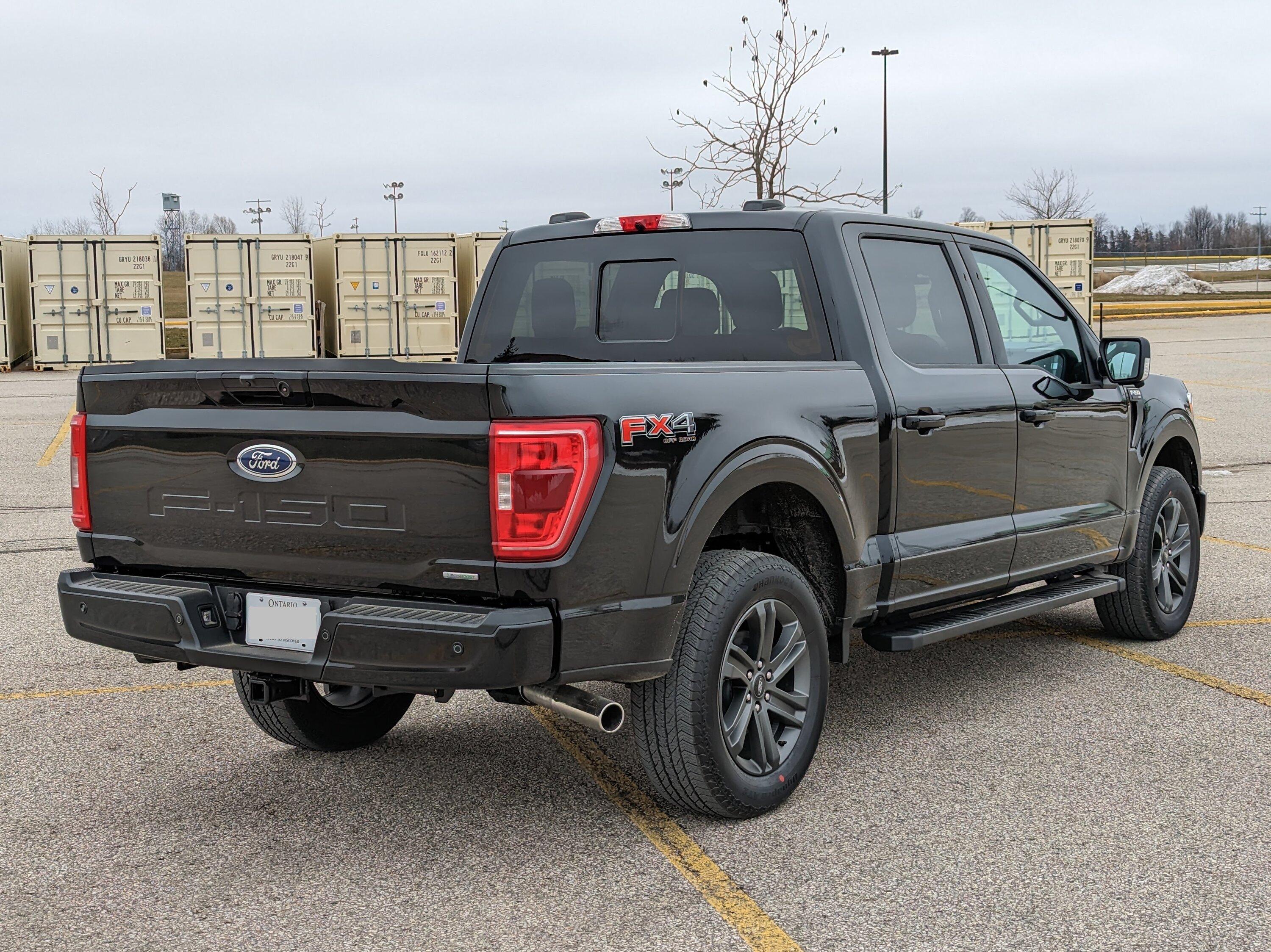 Ford F-150 11/28/22 Build Week Rear View