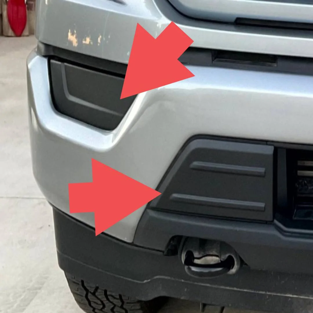 Ford F-150 How to remove these bumper panels? removal