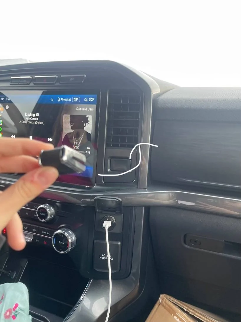 Ford F-150 Broken vent knob. RenderedImag