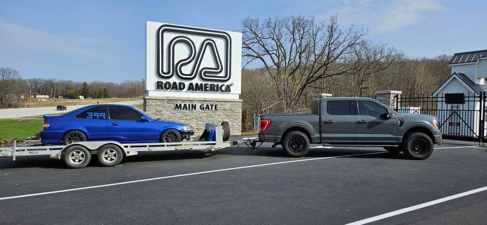 Ford F-150 Show us what your F-150 tows Road America